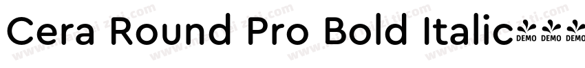 Cera Round Pro Bold Italic字体转换